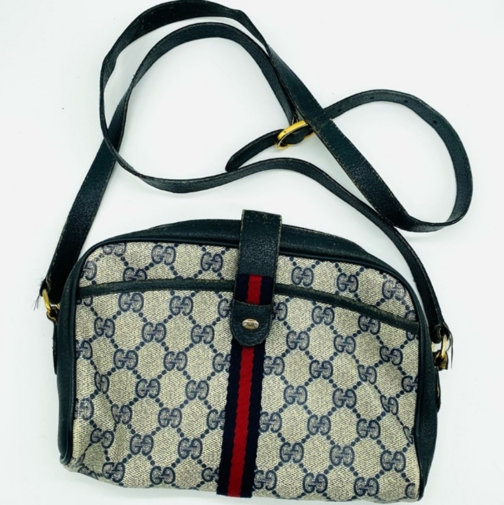 COPY - Gucci Vintage Accessory Collection Monogram Crossbody Bag
